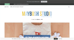 Desktop Screenshot of maybushstudio.com